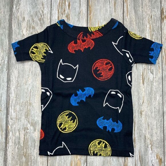 Batman & Dinosaur Snug Fit Short Sleeve Pajamas 2, 2-Piece Sets Size 12M - Picture 6 of 13